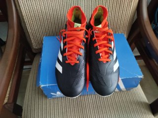 Botas de fútbol Adidas Predator Naranja/Blanco