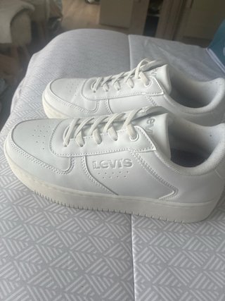 Zapatillas Levi's niño blancas