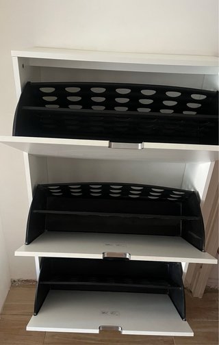 Zapatero IKEA blanco