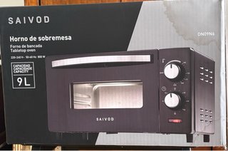 Horno sobremesa SAIVOD 9L DN09N6