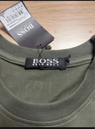 Camiseta BOSS Hugo Boss Verde Oliva