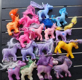 Lote Muñecos Pony Ojos Muñeca