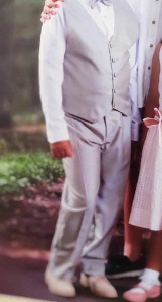 Traje Comunión Niño Beige/Gris Talla M