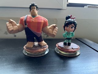 Figuras Disney Infinity Ralph y Vanellope