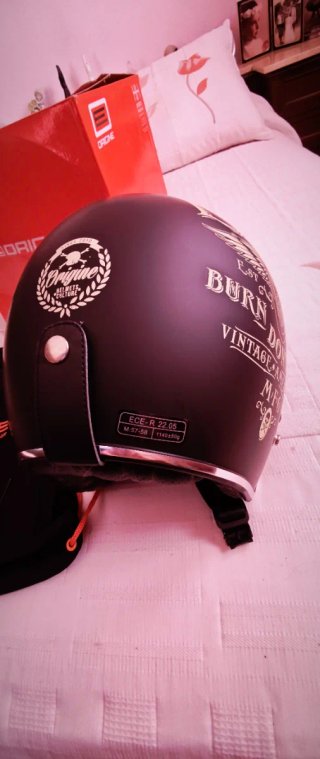 Casco Jet ORIGINE Negro NUEVO