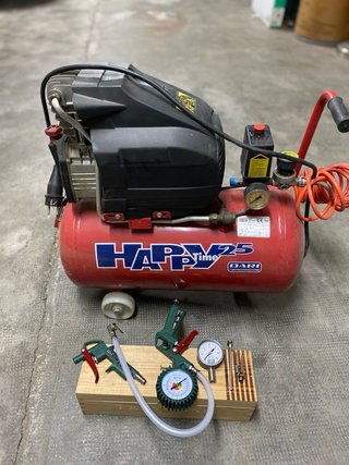 Compresor de aire DARI HAPPY 25 + Accesorios
