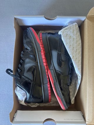 Nike Dunk Black Red