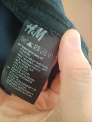 Pantalón pitillo vaquero H&M azul talla 44