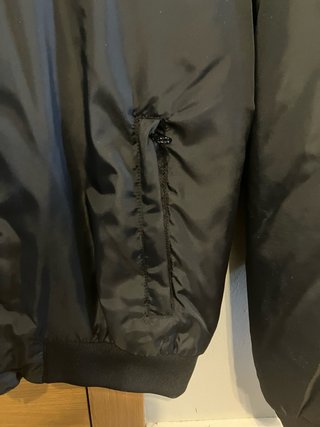 Chaqueta Bomber Negra Talla XS