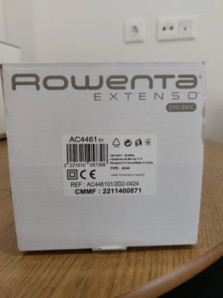 Aspiradora de mano Rowenta Extenso 4.8V