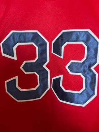 Camiseta Béisbol Red Sox Majestic Athletic