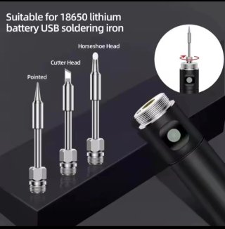 Cautín/Soldador a Batería Vertex 650W