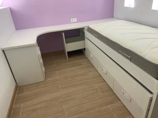 Muebles dormitorio juvenil blanco