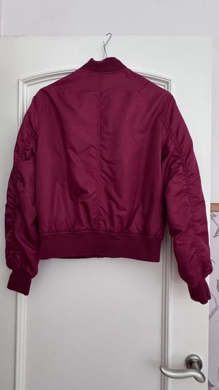 Chaqueta bomber Bershka granate