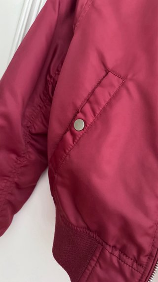 Chaqueta bomber Bershka granate