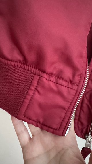 Chaqueta bomber Bershka granate