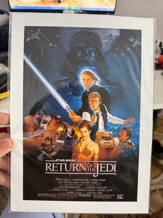 Póster Star Wars: El Retorno del Jedi