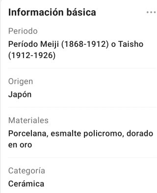 Juego de té porcelana Satsuma