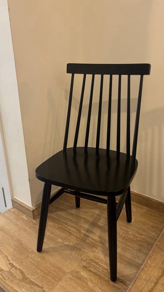 Silla Comedor Kave Home Tressia Madera Negra