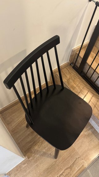 Silla Comedor Kave Home Tressia Madera Negra