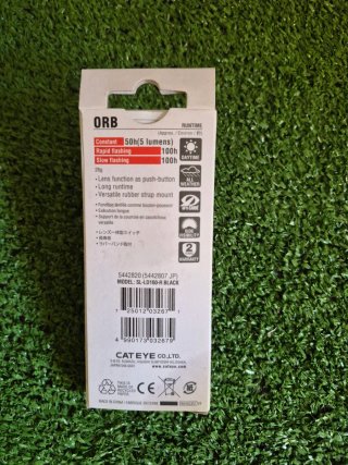 Luz Bici Cat Eye Orb Roja