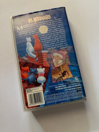 Película VHS Los Aristogatos (Español)