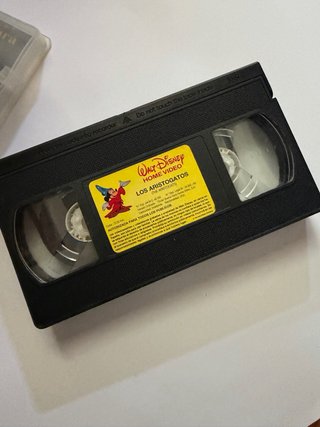 Película VHS Los Aristogatos (Español)
