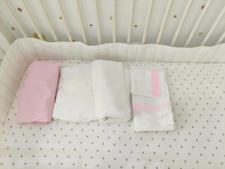 Cuna Evolutiva IKEA + Colchón + Textiles