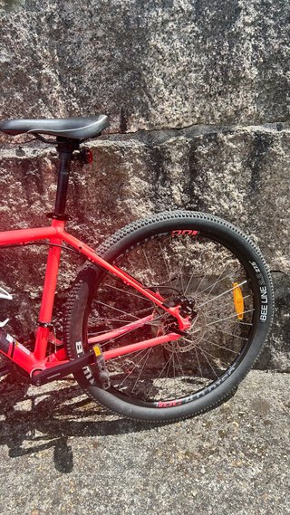 Bicicleta Cannondale Roja