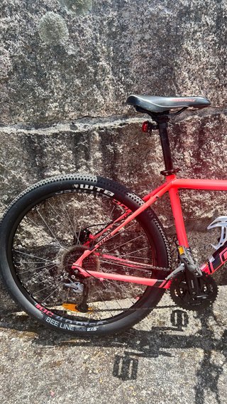 Bicicleta Cannondale Roja