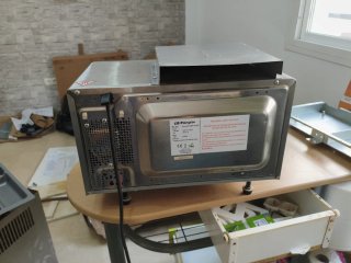 Microondas Grill Orbegozo Encastrable