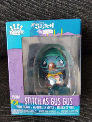 Funko Stitch como Gus Gus