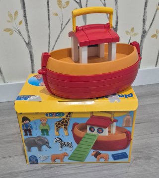 Playmobil 1.2.3 Arca de Noé, forma de maletín