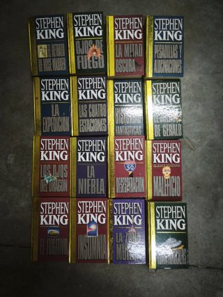 Colección libros Stephen King