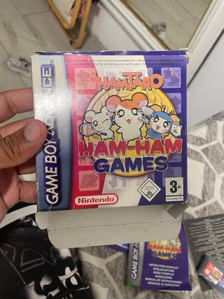 Hamtaro Ham-Ham Games Game Boy Advance
