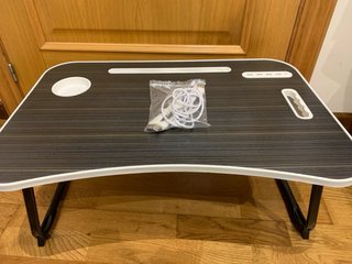 Mesa plegable para cama