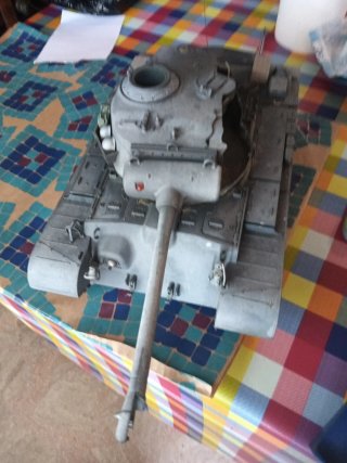 Tanque Radio Control para restaurar