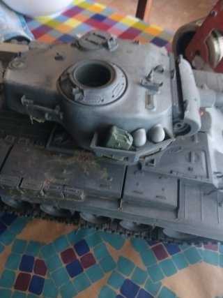 Tanque Radio Control para restaurar