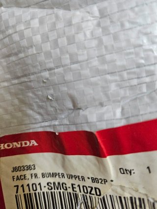 Parachoques delantero Honda Civic