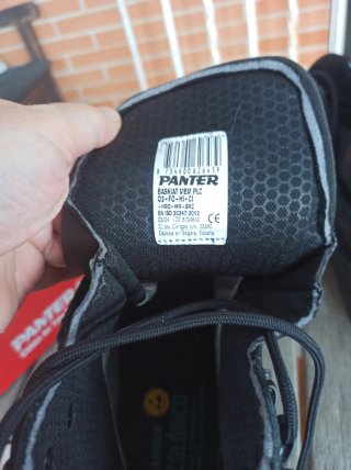 Botas Tácticas Negras Talla 43