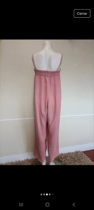 Mono rosa largo tirantes
