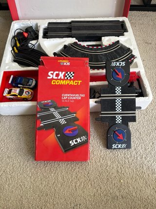 Scalextric Compact Turbo Twister+cuentavueltas
