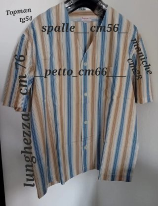 Camicia Topman vintage anni 60/70 Tg 54L/XL