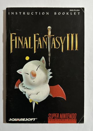 FINAL FANTASY III SNES USA