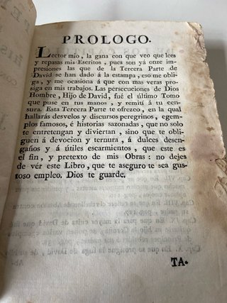 Libros Antiguos 1791 David Perseguido.Completo