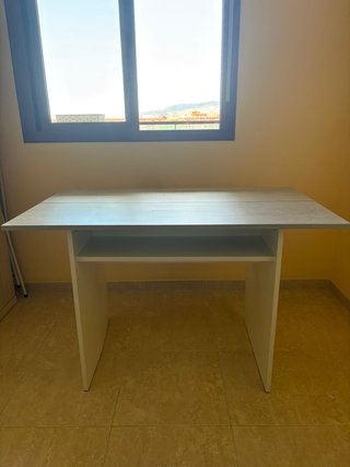 Mesa de cocina abatible 120x35x76 // 120x70x76