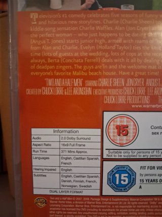 Pack 9 Temporadas Dos Hombres y Medio DVD Español
