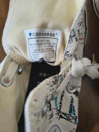 Converse All Star Graffiti Scarpe Alte