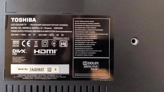 TV Toshiba 32" LCD - ¡Lista para usar!
