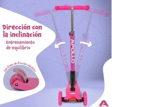 Patinete infantil 3 ruedas para niñas d 3-12 años